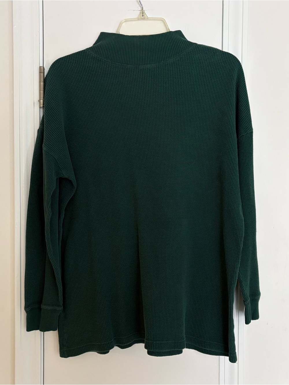 Vintage Victoria’s Secret Waffle Knit Mock Neck Top